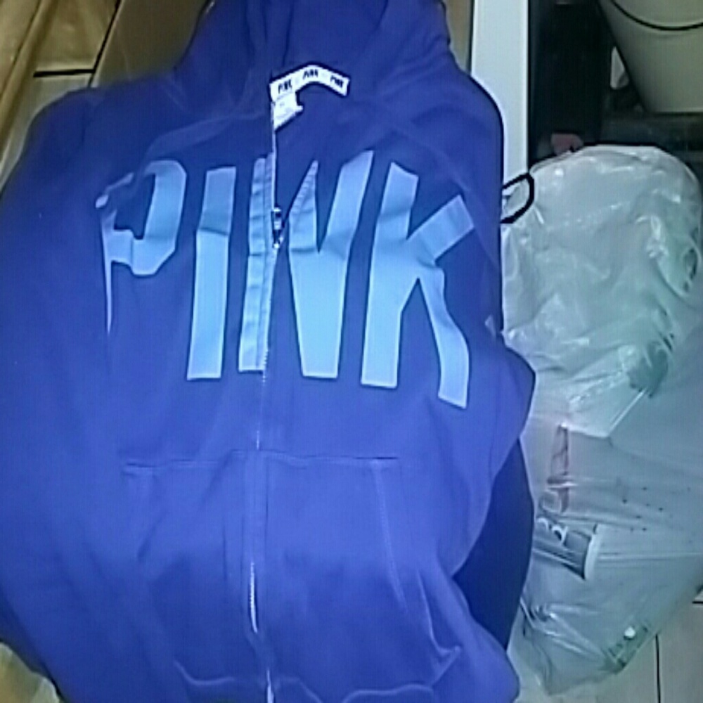 Victoria secret zip up hoodie